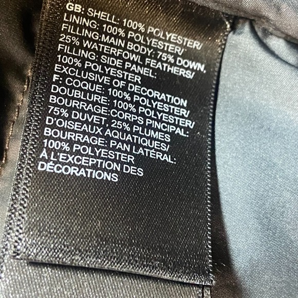 North Face Men's Large Jacket Full Zip ALPZ 2.0 NF0A47DU TNF Black L Puffer - Picture 5 of 7